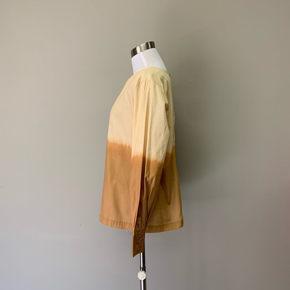 Anthropologie Dorothea Dip-Dyed Blouse NWT - Picture 4 of 4